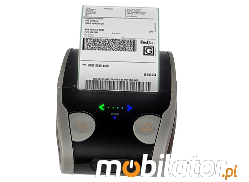 MobiPrint QS-0658 - Industrial mobile thermal printer with bluetooth module (Android / IOS / Windows)