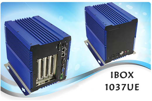 Fanless Industrial Computer MiniPC IBOX- 1037UE (4PCI)