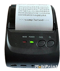 MobiPrint  MP-801LD Drukarka termiczna mini drukarka logo mechanizm Interfejs USB Bluetooth RS232 Mobilna Drukarka mobilator.pl windows android  New Portable Devices Mobile Printer Mini