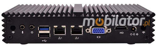 Computer Industry Fanless MiniPC mBOX Q190SE v.1 mobilator ssd intel celeron