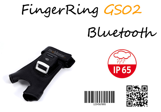 MobiScan FingerRing GS02 - mini scaner new portable device 2020 industrial