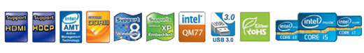 AOpen DEX7150 MiniPC Komputer przemysowy Procesor Intel i3 i5 i7 SSD mSATA3 16GB RAM