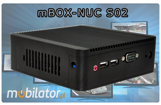 Przemysowy MiniPC mBOX-Nuc S02