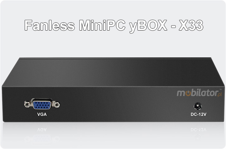 Computer Industry Fanless MiniPC with 6 LAN cards  MiniPC yBOX-X33 - 1007U new design look mobilator fast 6 lan rj45