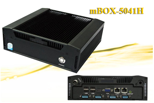 Fanless Industrial Computer MiniPC moBOX-5041H