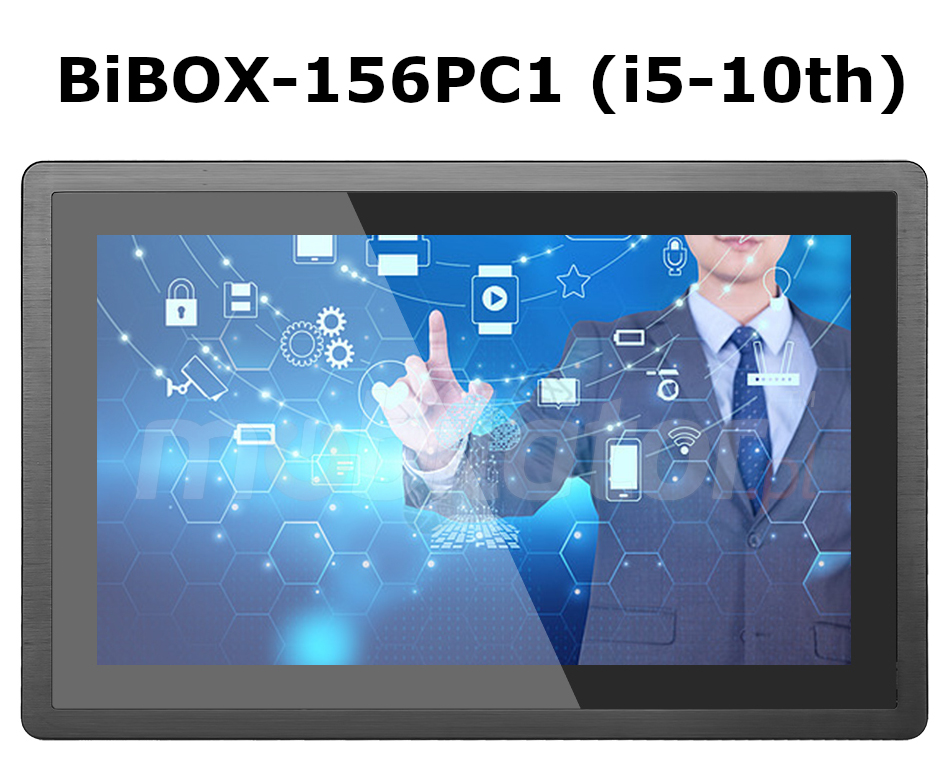BiBOX-156PC1 -  Industrial Panel PC with efficient Intel Core i5 processor