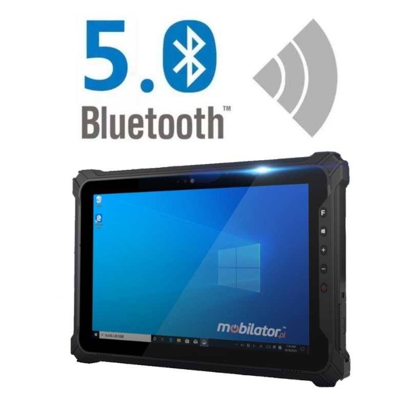 Emdoor I17J Bluetooth 5.0 module connectivity - durable industrial tablet