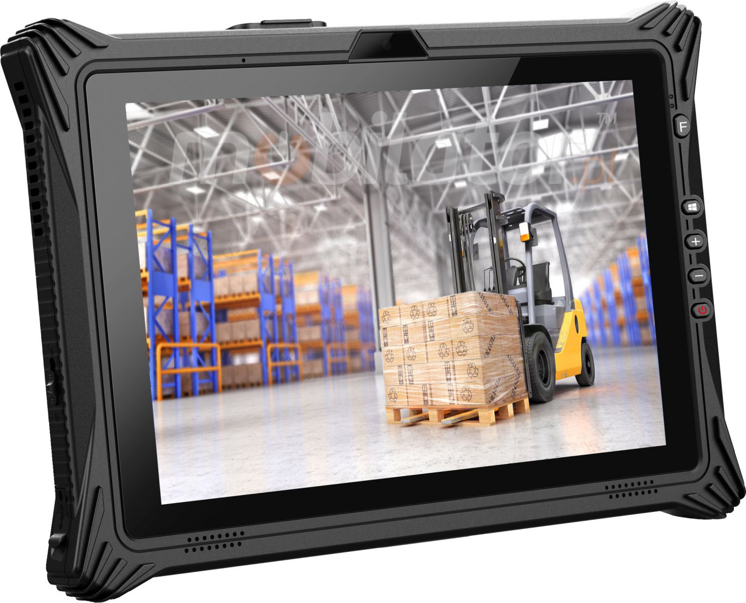 Emdoor I10U v.1 - Industrial 10-inch tablet with IP65 + MIL-STD-810G and 4G, Bluetooth 4.2, 8GB RAM, 128GB ROM and NFC disk 