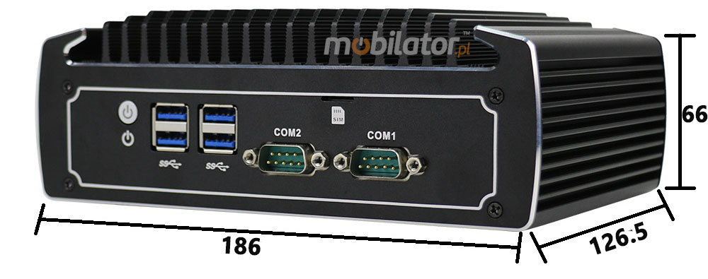 IBOX N1552 Intel i5 efficient, fast and reliable mini pc with small dimensions