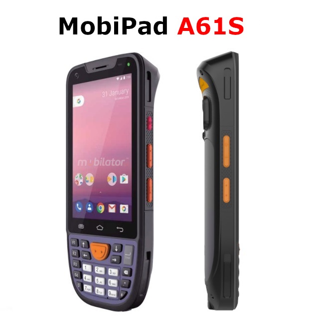 MobiPad A61S Shockproof Industrial Rugged 4G IP65 data collector 2D barcode scanner Zebra