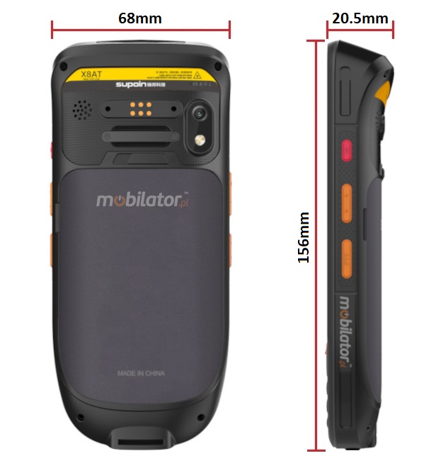 MobiPad A61S rugged smartphone resistant comfortable stylish design 2D barcode scanner Zebra