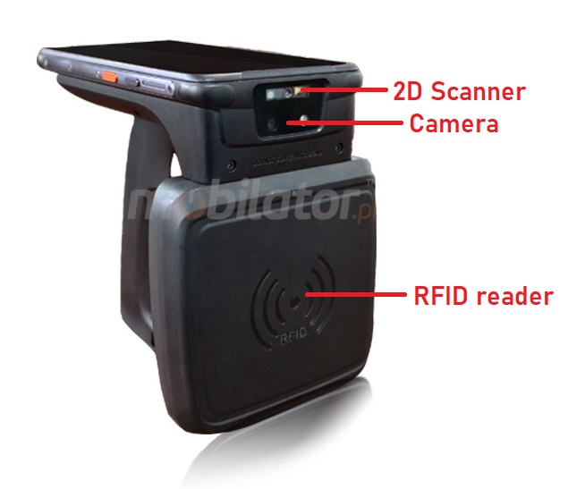 MobiPad T20R - data collector with optional 2D scanner and RFID reader