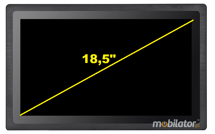 MoTouch 185 touch monitor Touch monitor Resistive screen display 18.5 inch TFT LCD mobilator.pl New Portable Devices VGA HDMI