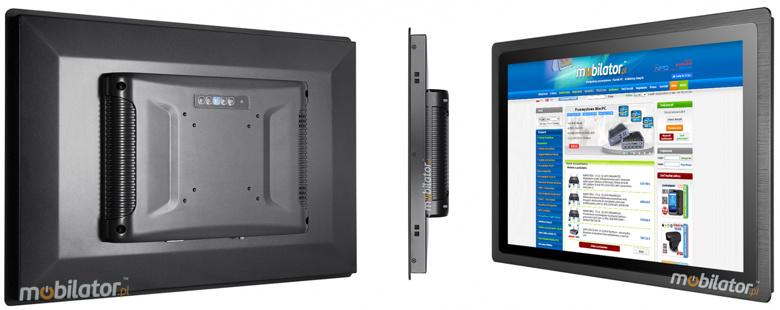 MoTouch 191 v.1 - TFT LCD 19-inch rugged industrial touch monitor - with IP65 standard on the front of the housing
