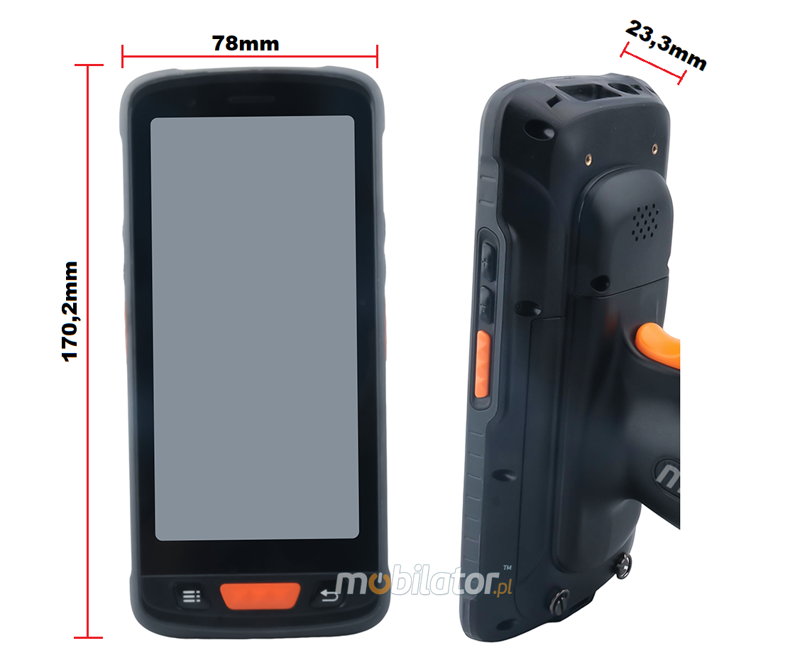 MobiPAD V9s - a solid data collector for industry with a barcode reader