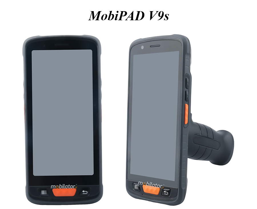 MobiPAD V9s - mobile collector shockproof industrial durable resistant smartphone NFC 4G IP65