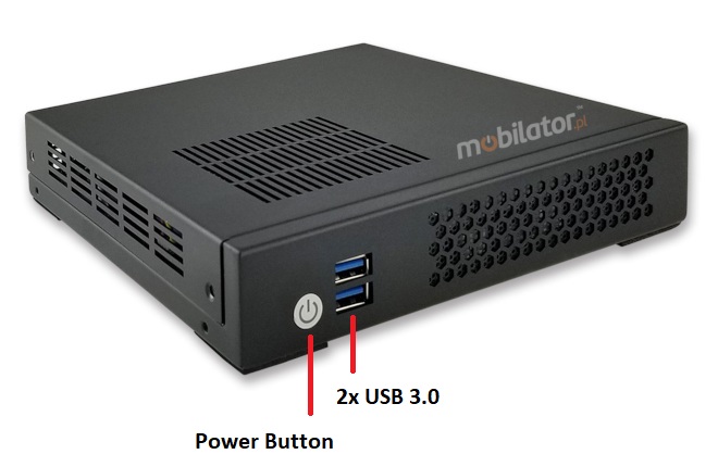 Polywell-H310AEL2 Celeron industrial mini computer with connectors 2xUSB 3.0