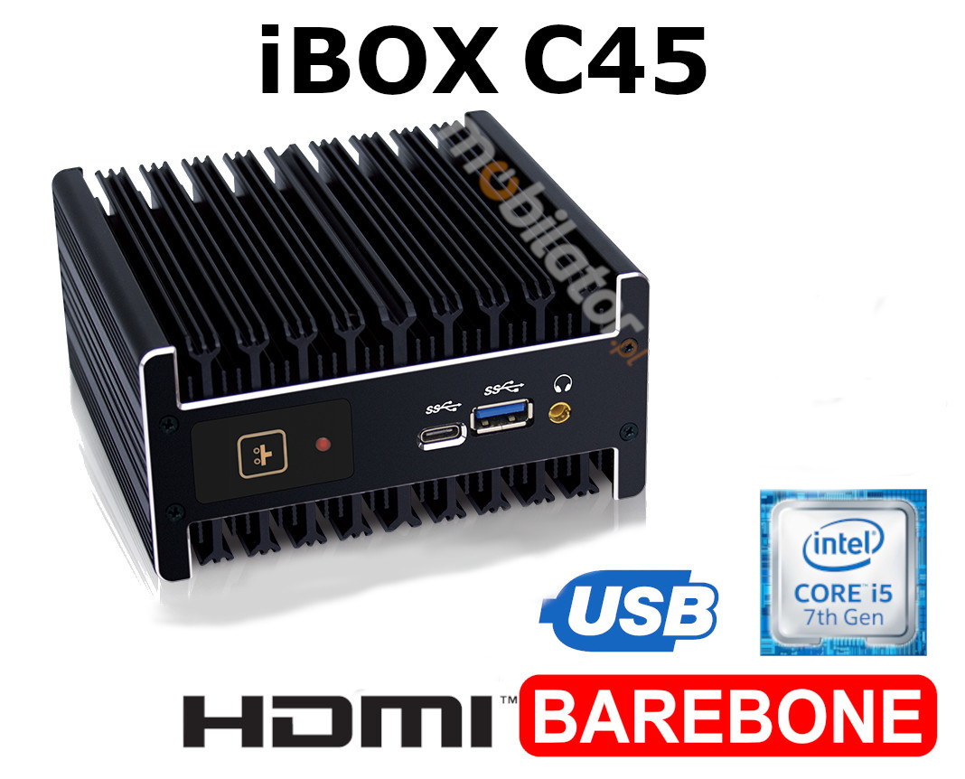 iBOX C45 Barebone version 1, HDMI, intel CORE, USB