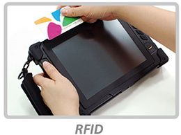 RFID imobile imt-1063 mobilator.pl uhf hf full ip65 capative screen touch fast tablet pc