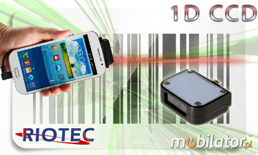 Mini czytnik Barcode 1D RIOTEC DC-9250 MicroUSB  Skaner 1D  Porczny Kompatybilny Android mobilator.pl New Portable Devices Mobilne Skanery kodw kreskowych MINI OTG 