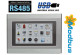 Industrial operator panel with touchscreen  HMI MK-070-1AU01 IP65