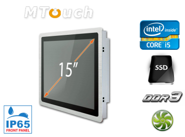 Operator Panel Industrial with capacitive screen MobiBOX IP65 I5 15 v.2.1