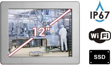 Dotykowy komputer panelowy do sterowania procesami