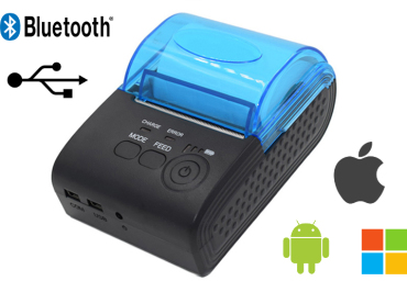 Mobile Printer MobiPrint MXC 8055 Android IOS - Bluetooth, USB RS232