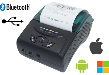 Mobile Printer MobiPrint MXC 8059 Android IOS - Bluetooth, USB RS232