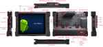 Rugged Tablet with a built-in 1D / 2D barcode reader, MSR and Smart Card Reader - i-Mobile Android IMT-8 + v.14 - photo 6