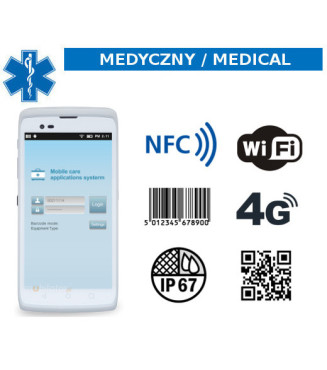  Medical industrial Data Collector MobiPad Cruise 2D  Android 7.1 v.1.1 - 2Y