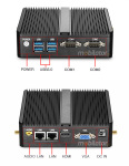 Computer Industry Fanless MiniPC yBOX - GX30 (2 LAN) - J1800 Barebone - photo 4