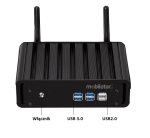Amplified fanless mini industrial computer with passive cooling of MiniPC yBOX-X31-i3 4010U v.3 - photo 8
