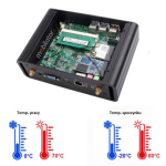 Strengthened efficient fanless industrial mini computer with passive cooling MiniPC yBOX-X31-i5 6200U v.1 - photo 11