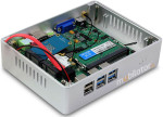Strengthened industrial mini computer with passive cooling MiniPC yBOX X32 3825U v.2 - photo 1