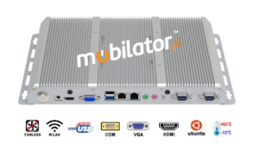  Minimaker BBPC-K01 v.2 - Reinforced mini industrial computer with two LAN ports and RS232 COM serial ports
