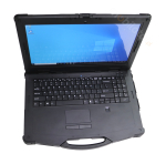 Professional dustproof industrial laptop with a touch screen, 4G technology and Windows 10 Pro - Emdoor X15 v.13  - photo 2