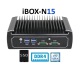 IBOX-N15 (i5-8250U) v.1 - Modern mini industrial computer with 2 network cards and 2 COM ports
