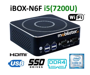 IBOX-N6F i5 (7200U) v.1 - Industrial computer for controlling production processes