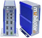 IBOX-700 (3865U) v.4- Reinforced industrial computer with 4 RS232 COM ports - photo 3