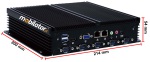 IBOX-205 (i5 - 4300U) v.3 - Industrial computer (2x LAN) with SSD extension - photo 4