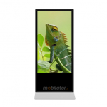 HyperView 65 v.5 - Standing advertising panel with a 65-inch screen (infrared touch), with wifi, Android 7.1 and 4G - photo 3