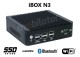 IBOX N3 v.3 - Resistant miniPC with Intel Celeron processor, 4GB RAM, 128GB SSD, 4x USB 2.0, 2x USB 3.0 and 2x RJ-45 LAN, 1x VGA