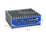 IBOX N112 - Aluminum miniPC with quad-core Intel Celeron processor, 4x USB 2.0, 4x RS232 and 10-pin Phoenix ports - photo 4
