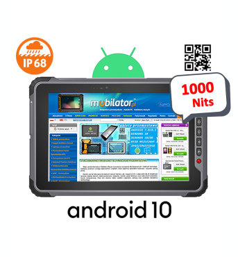 Wytrzymay tablet z systemem Android 10.0 i ekranem o jasnoci 1000 nits  z norm IP  Senter S917V9