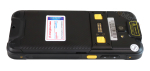 Mobilny kolektor odporny na wysokie temperatury Wstrzsoodporny Pyoodporny z norm odpornoci IP65 skanerem UHF RFID oraz czytnikiem kodw 2D Chainway C66-PE