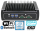 IBOX N1572 v.7 - Low weight MiniPC with WiFi + Bluetooth module, Audio ports, DP, HDMI, LAN and USB, two HDD and SSD M.2