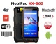 MobiPad XX-B62 v.4 - Armored data terminal (IP65) for a cold store with a barcode reader + RFID HF scanner (Android 10.0)