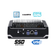 IBOX N185 v.5 - Multifunctional, industrial miniPC with 6x RJ-45 LAN, 1x DC back ports and USB 3.0 x4, 1x HDMI, RJ-45 COM front ports