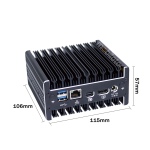 iBOX C45 v. 1- Industrial MiniPC with Intel Core i5 processor, RJ-45 ports, USB and Mini-DP and audio - photo 4